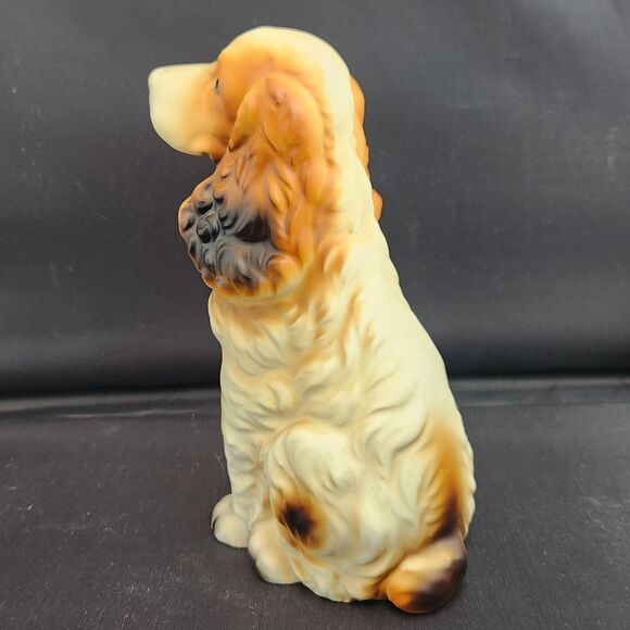 LG 7" Springer Cocker Spaniel Figurine Brinn Label 1970s Matte Porcelain Japan - Picture 7 of 10